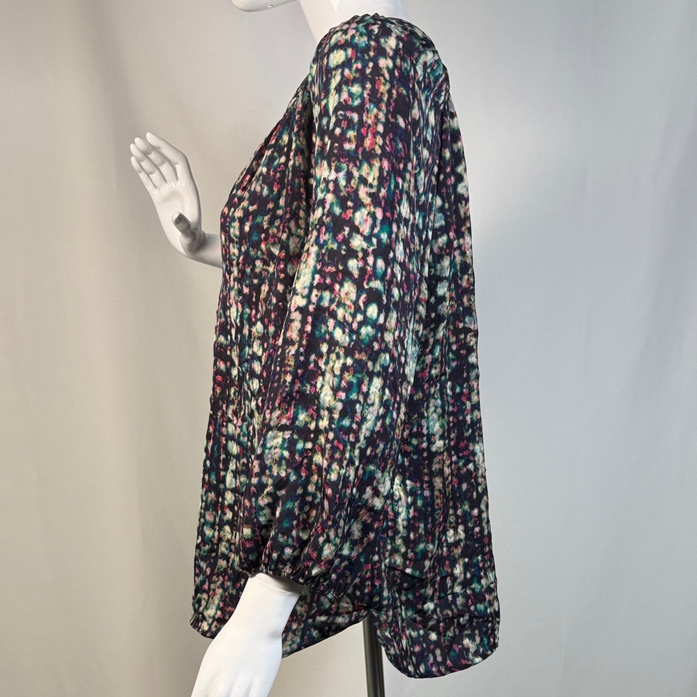 Willi Smith Colorful Patterned Blouse - Picture 6 of 6